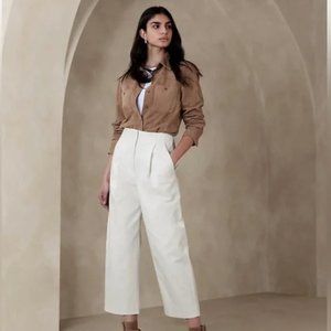 Banana Republic Barrel-Leg Chino [NWT] - Size 8